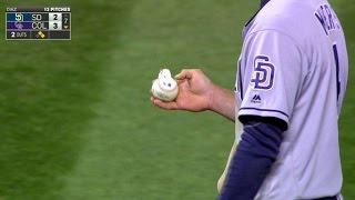 SD@COL: Wolters reaches base after ripping ball