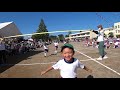 笠間市　ともべ幼稚園「運動会　年長個人　let s go 年長さん」