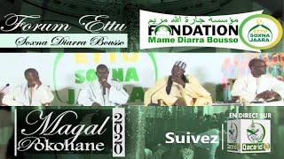 EN DIRECT  | Forum Ettu Soxna Diarra BOUSSO MAGAL POROKHANE 2020