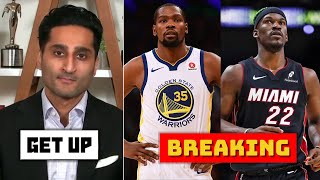 Shams BREAKING: Kevin Durant to Golden State and Jimmy Butler to Phoenix are gaining momentum