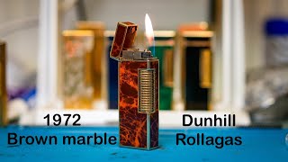 1972 Brown Marble Dunhill Rollagas.