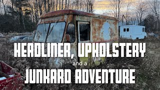 Headliner, Upholstery, and a Junkyard Adventure – 1964 International Harvester Travelall C1100