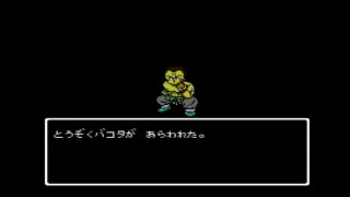 ドラクエ4 FC版 第五章 とうぞくバコタ戦 DQ4