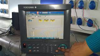 Yokogawa Recorder settings