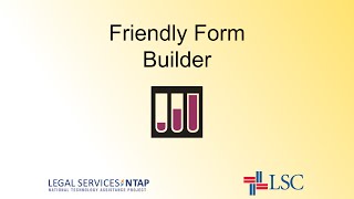Friendly form builder and document assembly