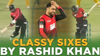 Classy Sixes By Rashid Khan | Lahore Qalandars vs Peshawar Zalmi | HBL PSL 7 | ML2L