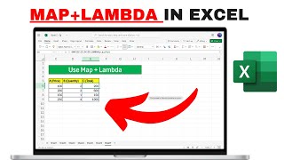 MAP + LAMBDA Explained with Real Excel Example (No Dragging Needed!)