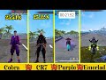 new emerald bike vs cobra bike vs cr7 bike vs purple rev bike speed test in free fire para a3 a5 a7