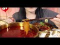 麻辣红油火锅串串～又香又辣！糖蒜牛肉～泡椒牛肉～红油苕粉！一口一个！香嗨了！