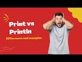 Printing Methods (Print vs Println) -  Tutorials for Beginners #5 | Learn to code Java in 2022