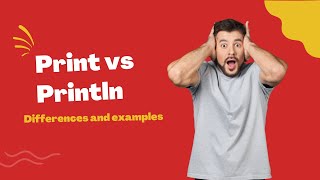 Printing Methods (Print vs Println) - Tutorials for Beginners #5 | Learn to code Java in 2022