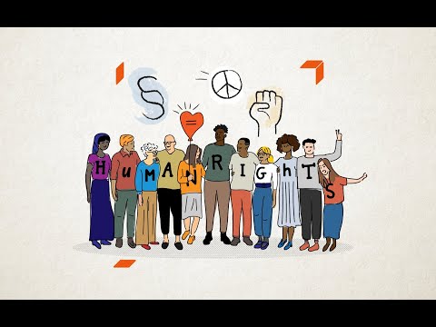 What is the definition of violation of human rights?