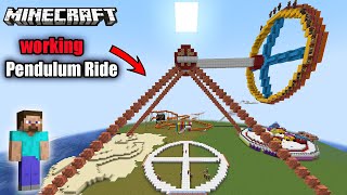 I Made Working Pendulum Ride In Minecraft [create mod]