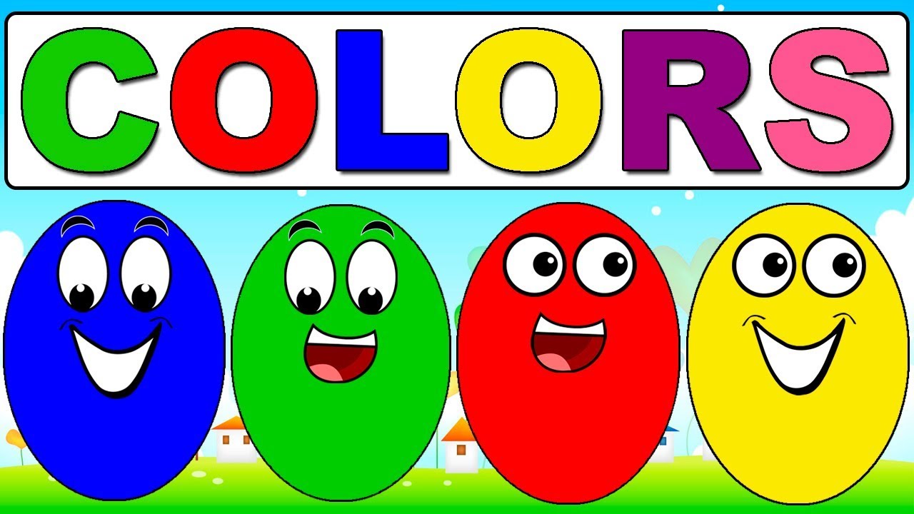 Learn Colors With Surprise Animated Eggs For Kids, Children, Toddlers ...