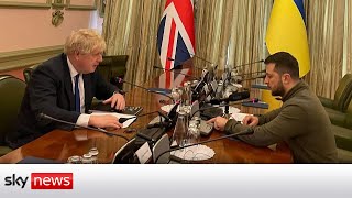 Ukraine War: Boris Johnson meets Zelenskyy in Kyiv