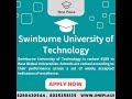 SWINBURNE UNIVERSITY OF TECHNOLOGY