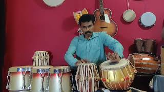 Kaalam Maaralam Nam Kadhal  || Tabala and triple gango || Cover by Sebastian. A ||