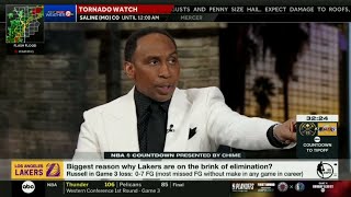 NBA Countdown | Stephen A. Smith on biggest reason why Lakers are on brink of elimination by Nuggets