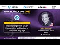 Implementing Event-Driven Microservices architecture in Functional lang - Nikhil Barthwal #FnConf 22