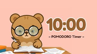 10 Minute Timer with Music for the Classroom 📚 | Lofi 🎵