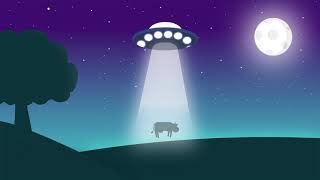 UFO kidnaps cow