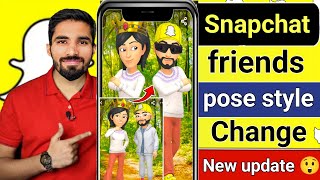 best friend poses change | best friend poses snapchat | snapchat new update 2024