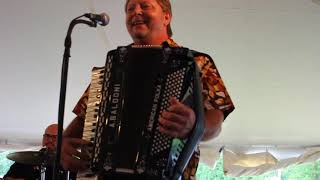 Steve Meisner plays at Pulaski Polka Days July 2018 in Pulaski Wisconsin