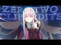 Zero Two   Clips for edits! 「RAW」4k