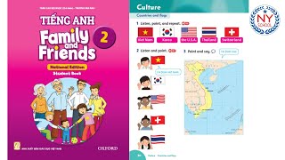 [NYSCHOOL] Page 50 - Tiếng Anh Lớp 2 - Family and Friends 2 National - CULTURE