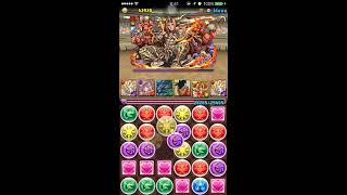 【パズドラ】チャレンジダンジョン。レベル９【全属性必須】ラードラ？？そんなもん必要ないぜ！！！ベジットパーティー。クリア報酬ヒカピィ。概要欄に詳しく書いてます。