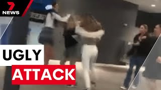 Miss World Australia models assaulted in random attack outside shopping centre | 7 News Australia