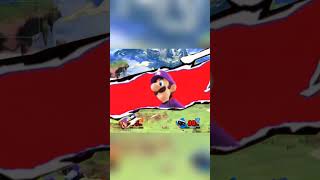 ここまで横Bを信頼してるルイージ使い中々居ないだろw() #スマブラsp #スマブラ #ルイージ #smashbros #shorts