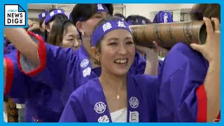 「国府宮はだか祭」1200年の歴史が変わる初の女性参加　さらしに法被・短パン姿で“もみ合い”ではなく“願いを託した笹の奉納”へ