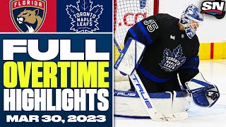 Florida Panthers at Toronto Maple Leafs | FULL Overtime Highlights - March 29, 2023