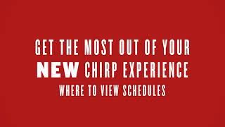 New CHIRP Website Tips and Tricks