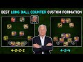 Top 5 Best Long Ball Counter Custom Formations In eFootball 2024 || Best Custom Formation For LBC