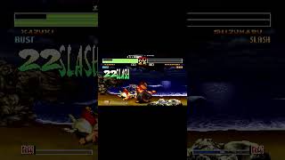 Samurai Shodown IV: Kazuki vs Shizumaru 💥 Kazuki Outsmarts Shizumaru ⚡ Classic Kill Combo!💥