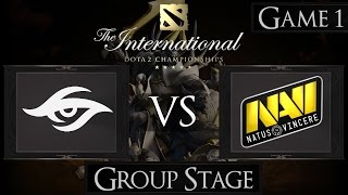 Dota 2 The International 2015 Team Secret vs Na'Vi