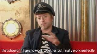 Gorillaz - Cass Browne's subtitled interview (Live @ La Musicale)