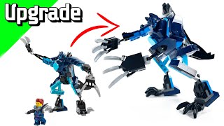 I Upgraded the Wolf Mech from LEGO Set 71808 Kai's Elemental Fire Mech