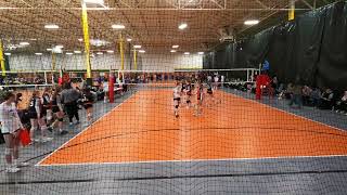 Great Lakes Festival vs Attack VBC 14U S Black Set 2