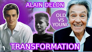 Alain Delon's STUNNING Metamorphosis REVEALED!