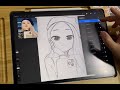 Draw with me | Let's Draw | Procreate App on iPad Pro | Drawing ASMR