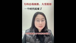 万科总裁被抓，大受震撼，一个时代结束了！ 媒体：万科总裁祝九胜被带走 一个敢说真话的房产人 掘金计划2025 房地产