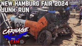 CARNAGE CAM - 2024 New Hamburg Fair (Sunday) - Junk Run