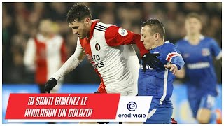 GOLAZO de SANTIAGO GIMÉNEZ para poner arriba al FEYENOORD, pero fue anulado | Eredivisie
