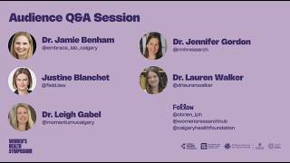 The (M) Factor 2 Audience Q&A - Women's Health Symposium 2026