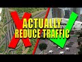 3 Tips to ACTUALLY reduce traffic in CITIES SKYLINES