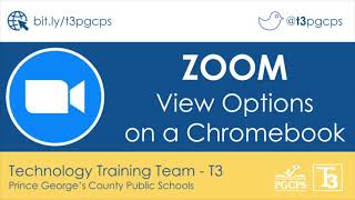 PGCPS Zoom | View Options on a Chromebook