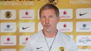 Kaizer Chiefs  Coach Stuart Baxter "We going to keep going as long as we can and be competitive "